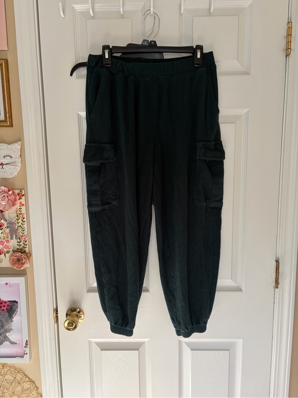Aries forest Green Cargo Jogger Pants